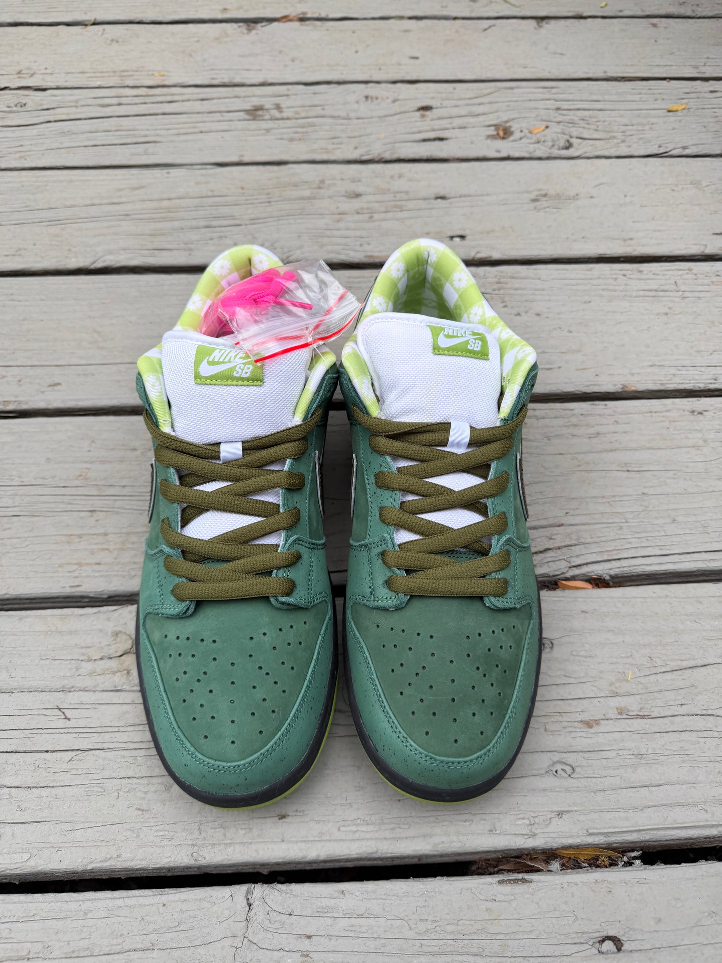 Size 12 - Concepts x Nike SB Dunk Low Premium Green Lobster Special Box