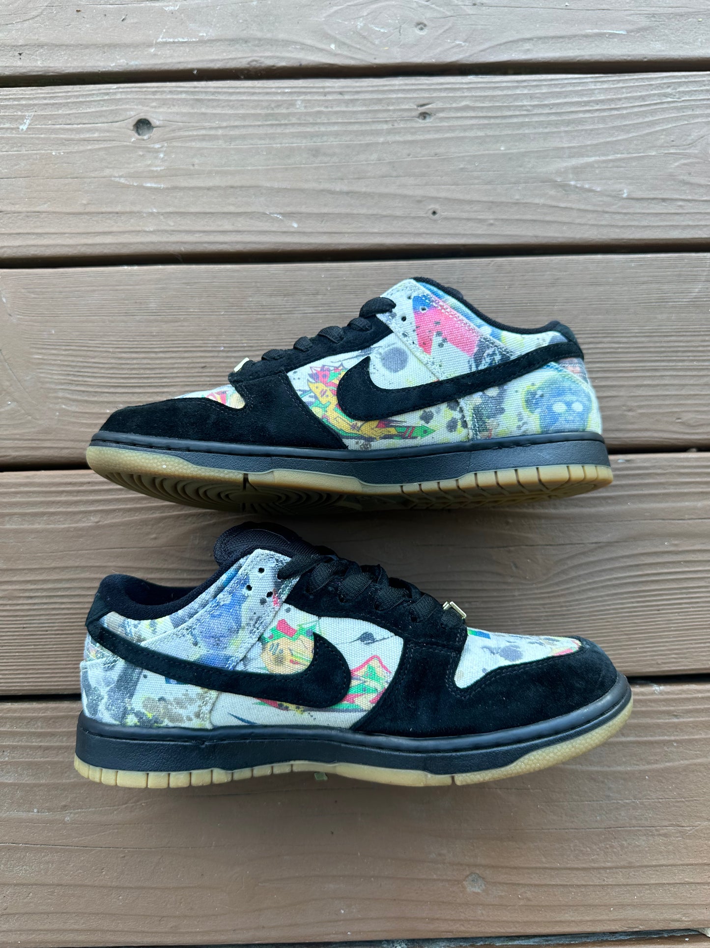 Size 8.5 - Supreme x Nike SB Dunk Low Rammellzee