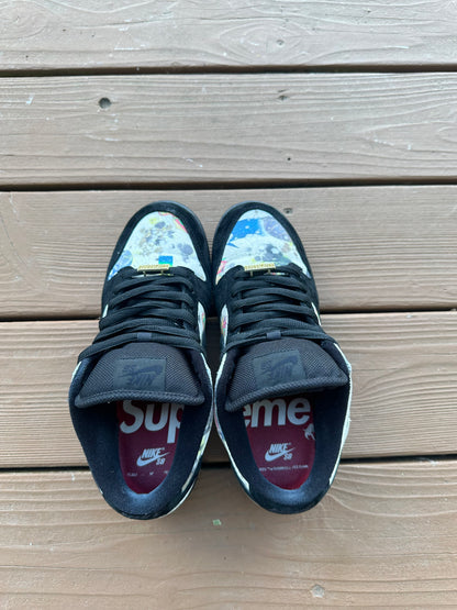 Size 8.5 - Supreme x Nike SB Dunk Low Rammellzee
