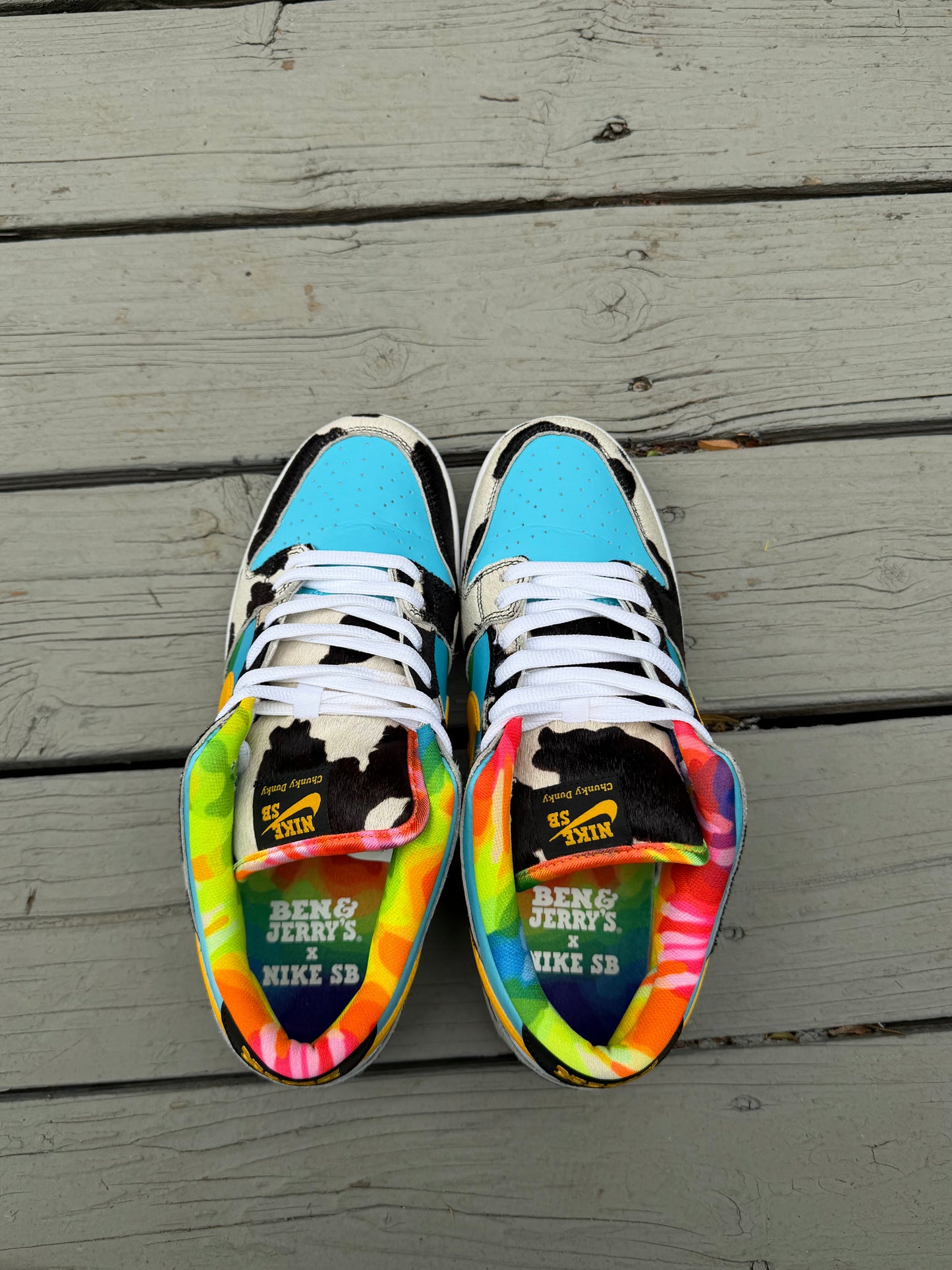 Size 10.5 - Ben & Jerry's x Nike SB Dunk Low Pro QS Chunky Dunky