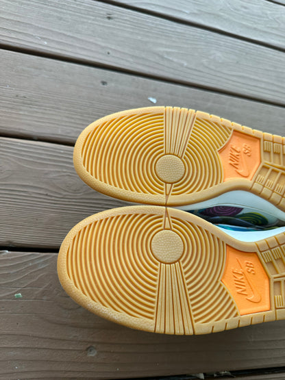 Size 10 - Thomas Campbell x Nike SB Dunk High 'What The'