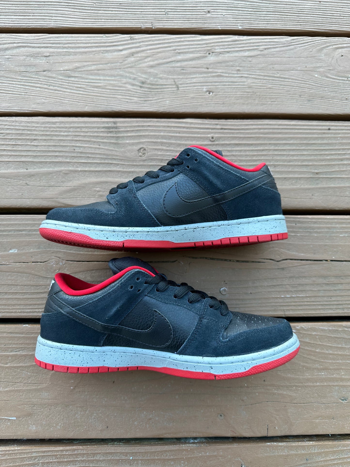 Size 9 - Nike Dunk Low Pro SB Black Cement SAMPLE