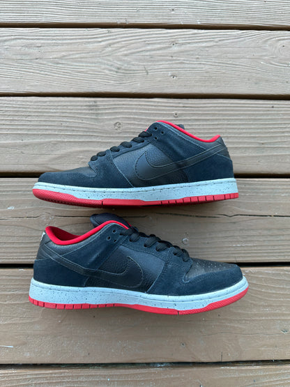 Size 9 - Nike Dunk Low Pro SB Black Cement SAMPLE
