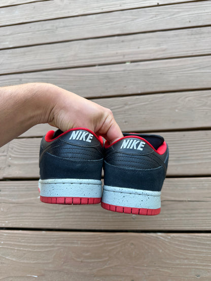 Size 9 - Nike Dunk Low Pro SB Black Cement SAMPLE