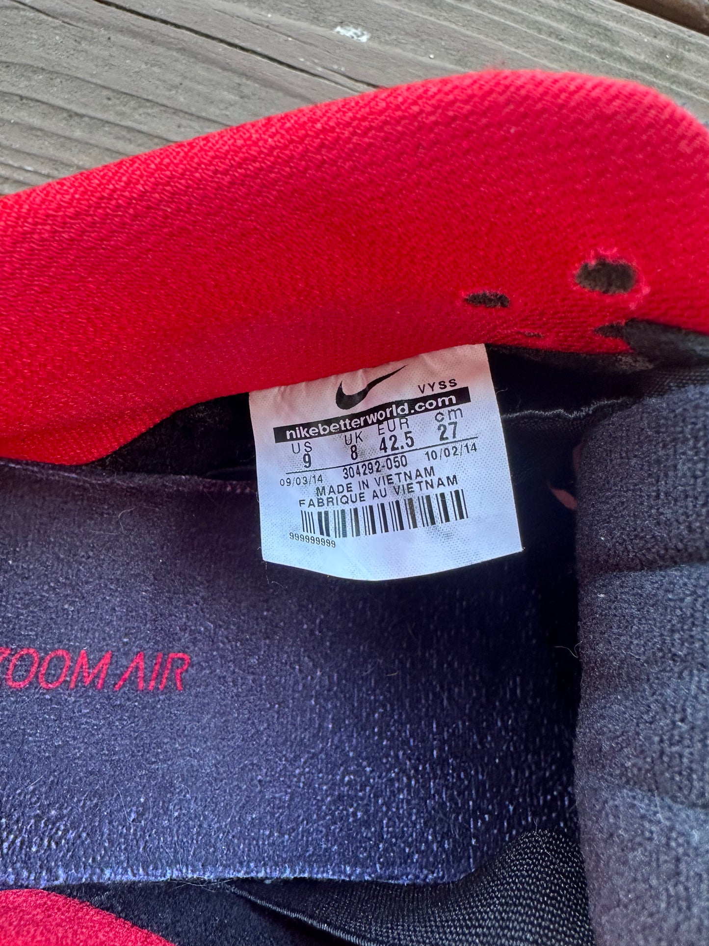 Size 9 - Nike Dunk Low Pro SB Black Cement SAMPLE