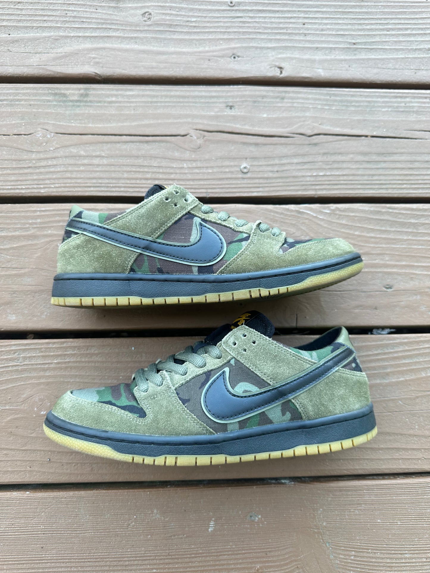Size 9 - Nike SB Dunk Low Zoom Pro Skate Camo
