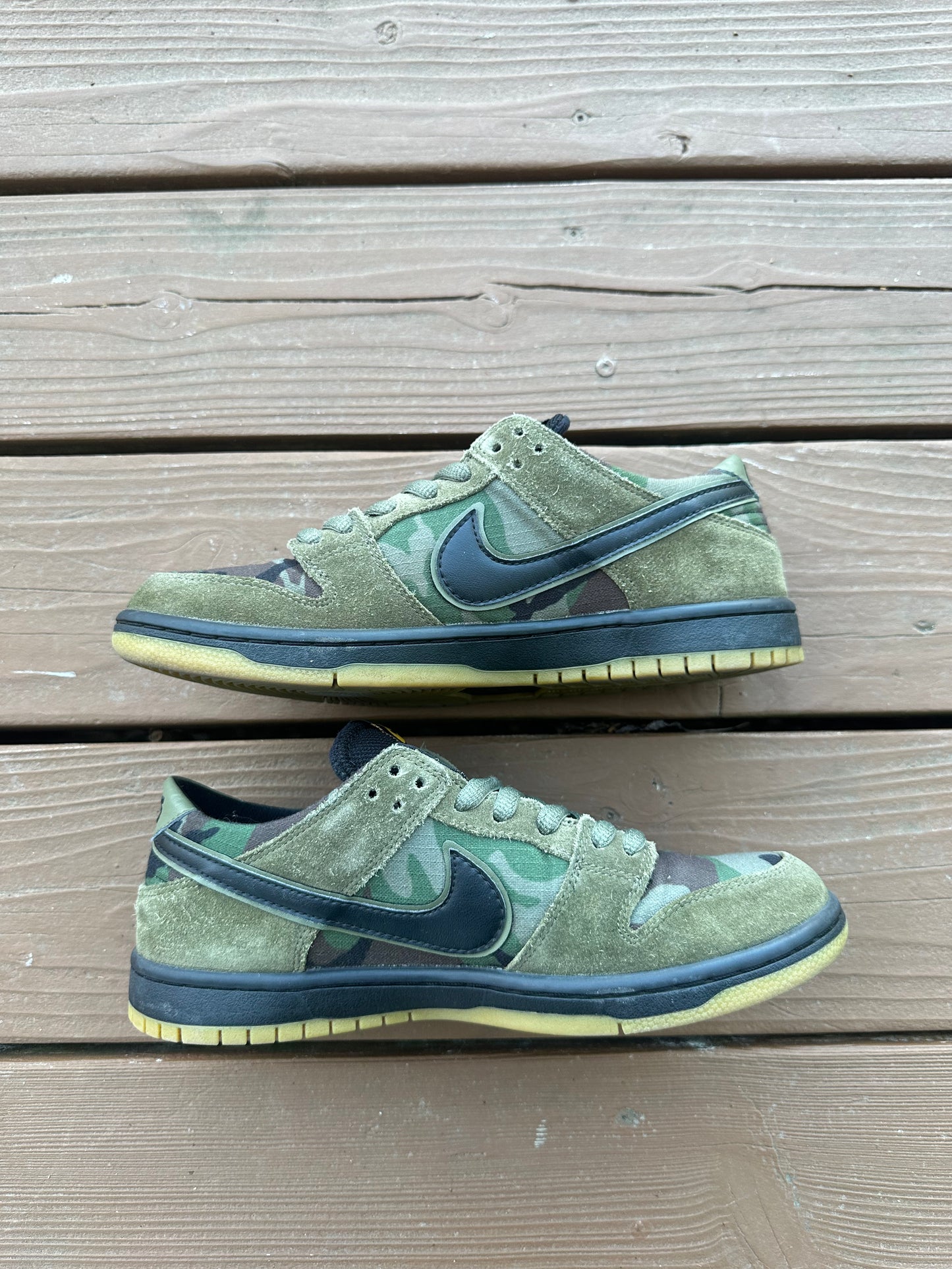 Size 9 - Nike SB Dunk Low Zoom Pro Skate Camo