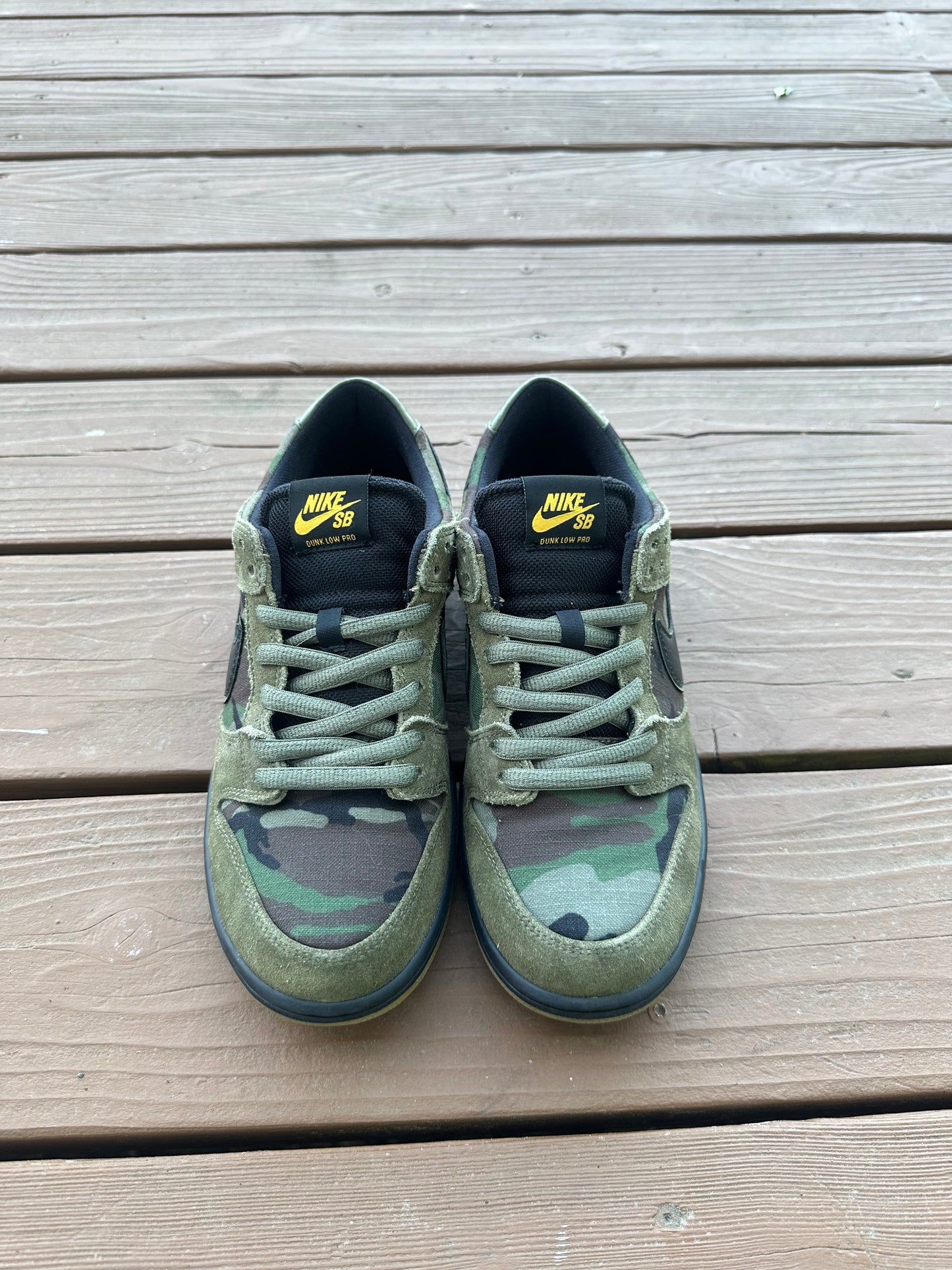 Size 9 - Nike SB Dunk Low Zoom Pro Skate Camo