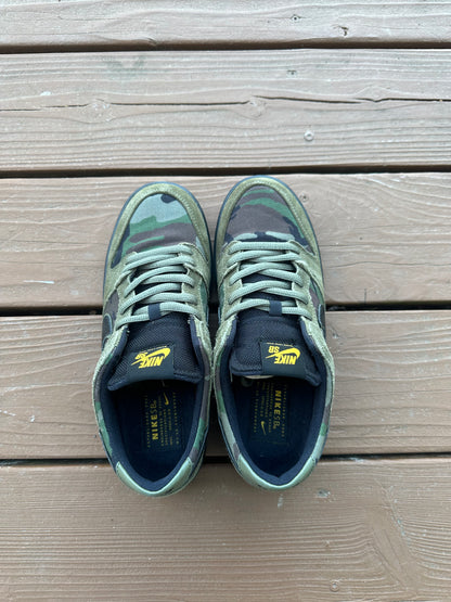 Size 9 - Nike SB Dunk Low Zoom Pro Skate Camo
