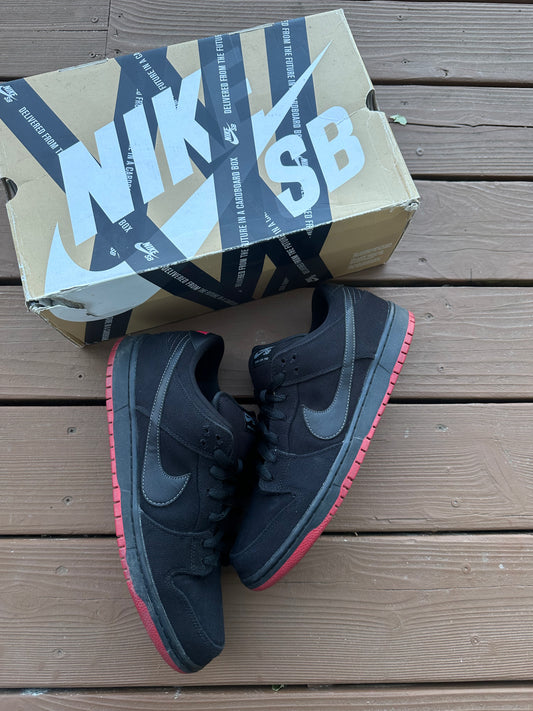 Size 13 - Nike Dunk Low Premium SB Levi's Black Denim