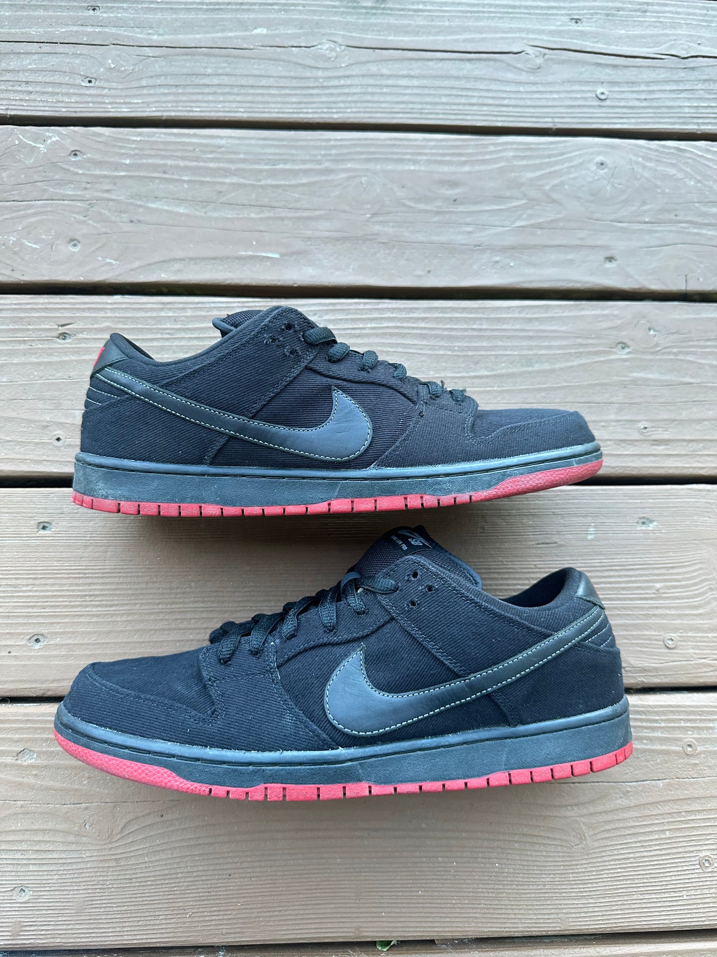 Size 13 - Nike Dunk Low Premium SB Levi's Black Denim