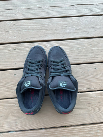 Size 13 - Nike Dunk Low Premium SB Levi's Black Denim