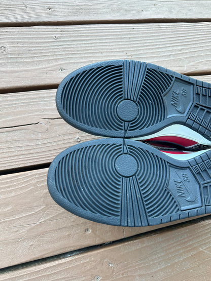 Size 10 - Supreme x Nike SB Dunk Low Premium Red Cement