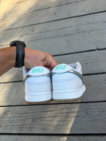 Size 10 - Diamond Supply Co. x Nike SB Dunk Low Pro White Diamond