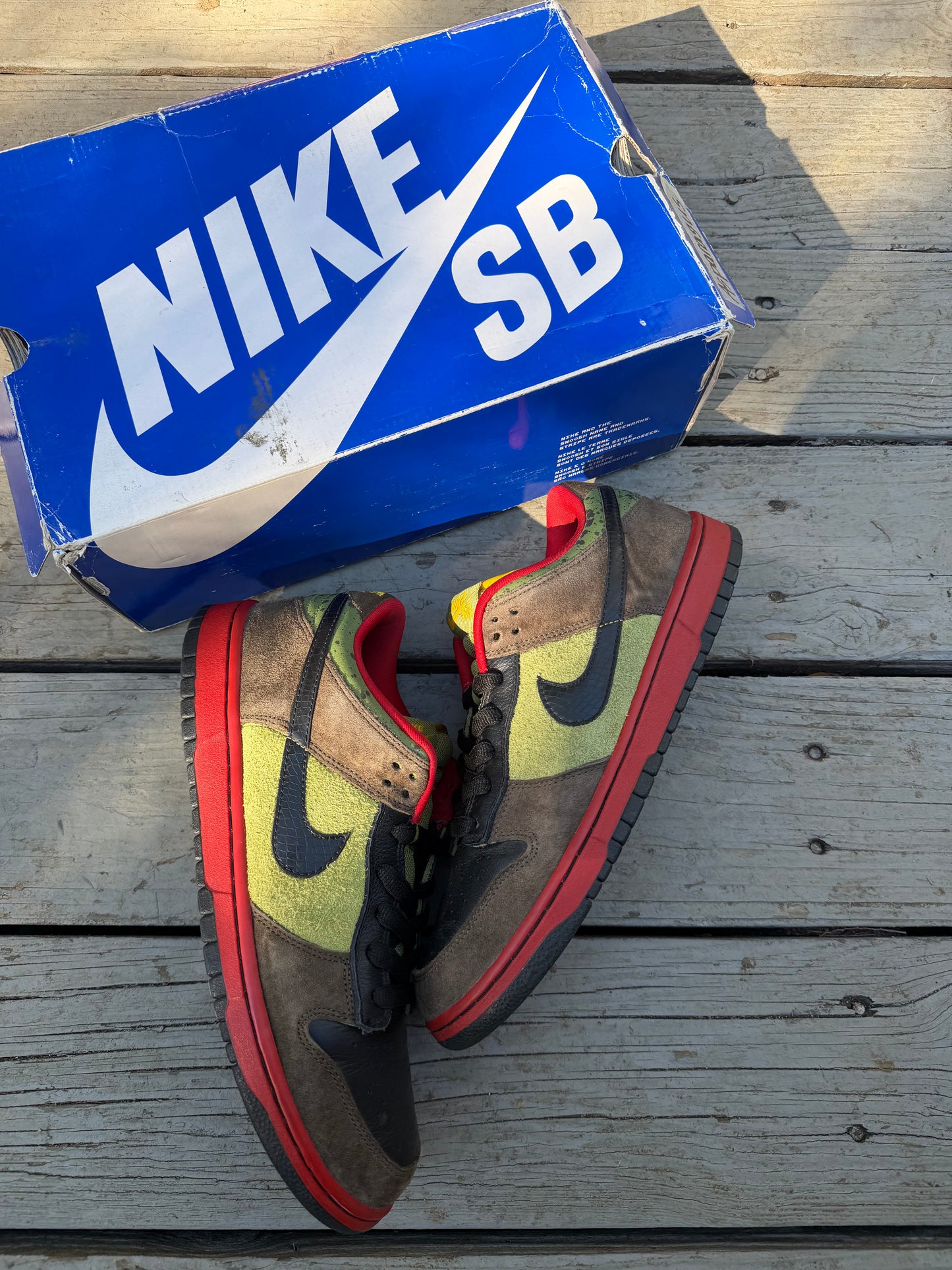 Size 10.5 - Nike Dunk Low Premium SB Asparagus