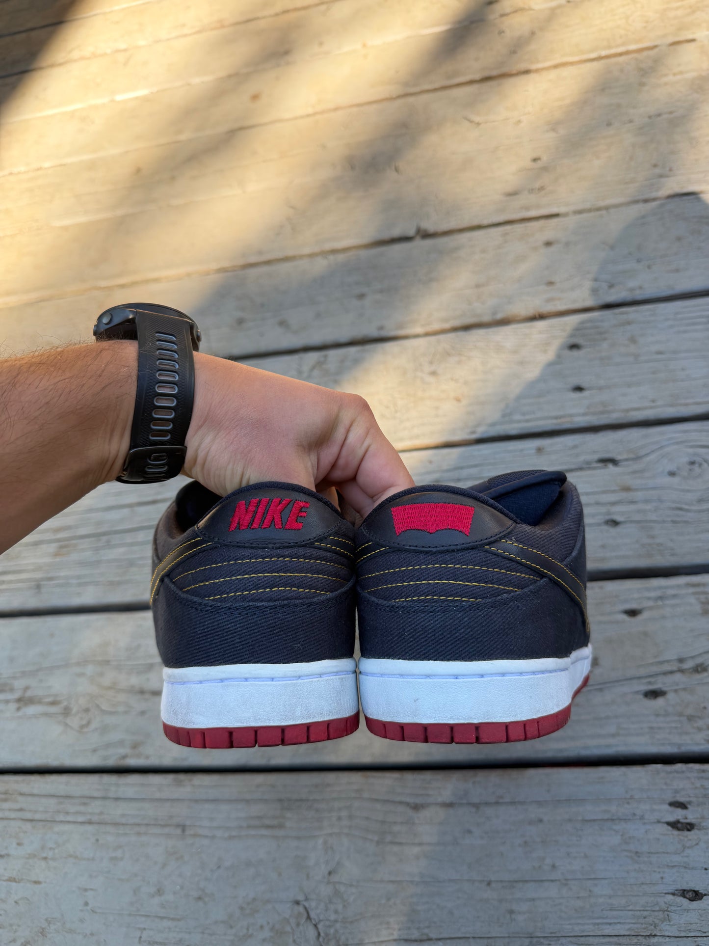 Size 10.5 - Nike Dunk Low Premium SB Levi's Blue