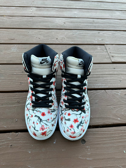 Size 10 - Nike Dunk High Pro SB Cherry Blossom