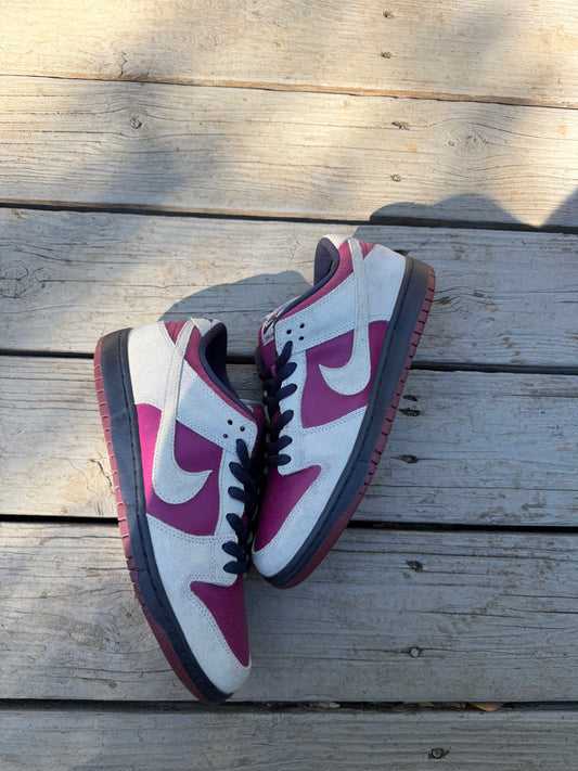 Size 9.5 - Nike Dunk Low Pro SB True Berry