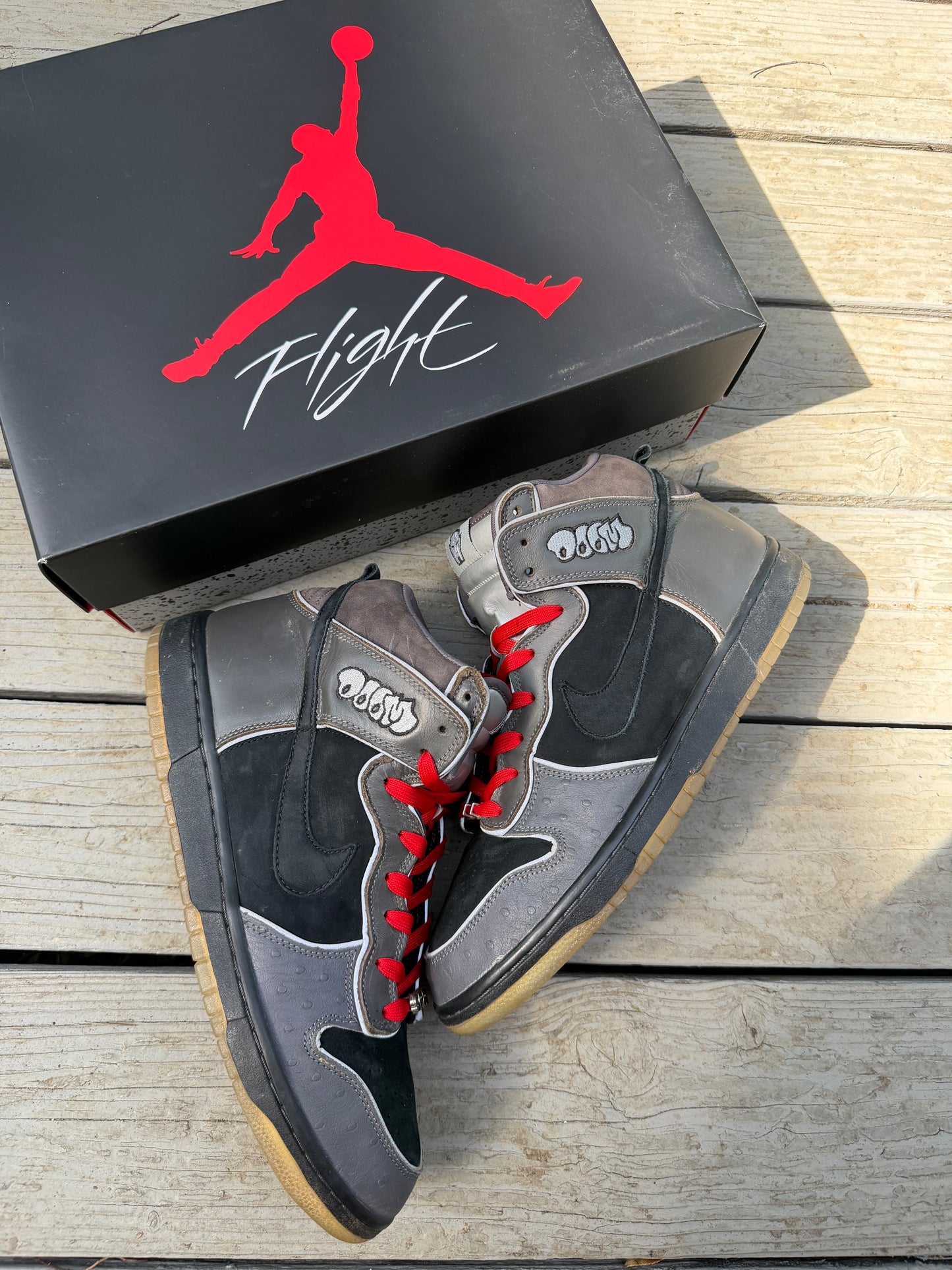 Size 12 - Nike Dunk High Premium SB MF DOOM