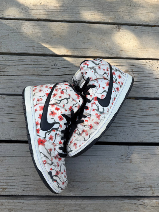 Size 9.5 - Nike Dunk High Pro SB Cherry Blossom