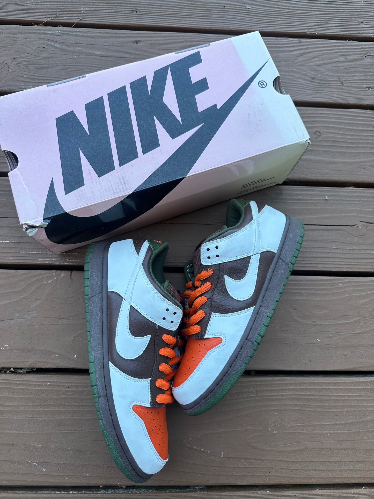 Size 10 - Nike Dunk Low Pro SB Oompa Loompa