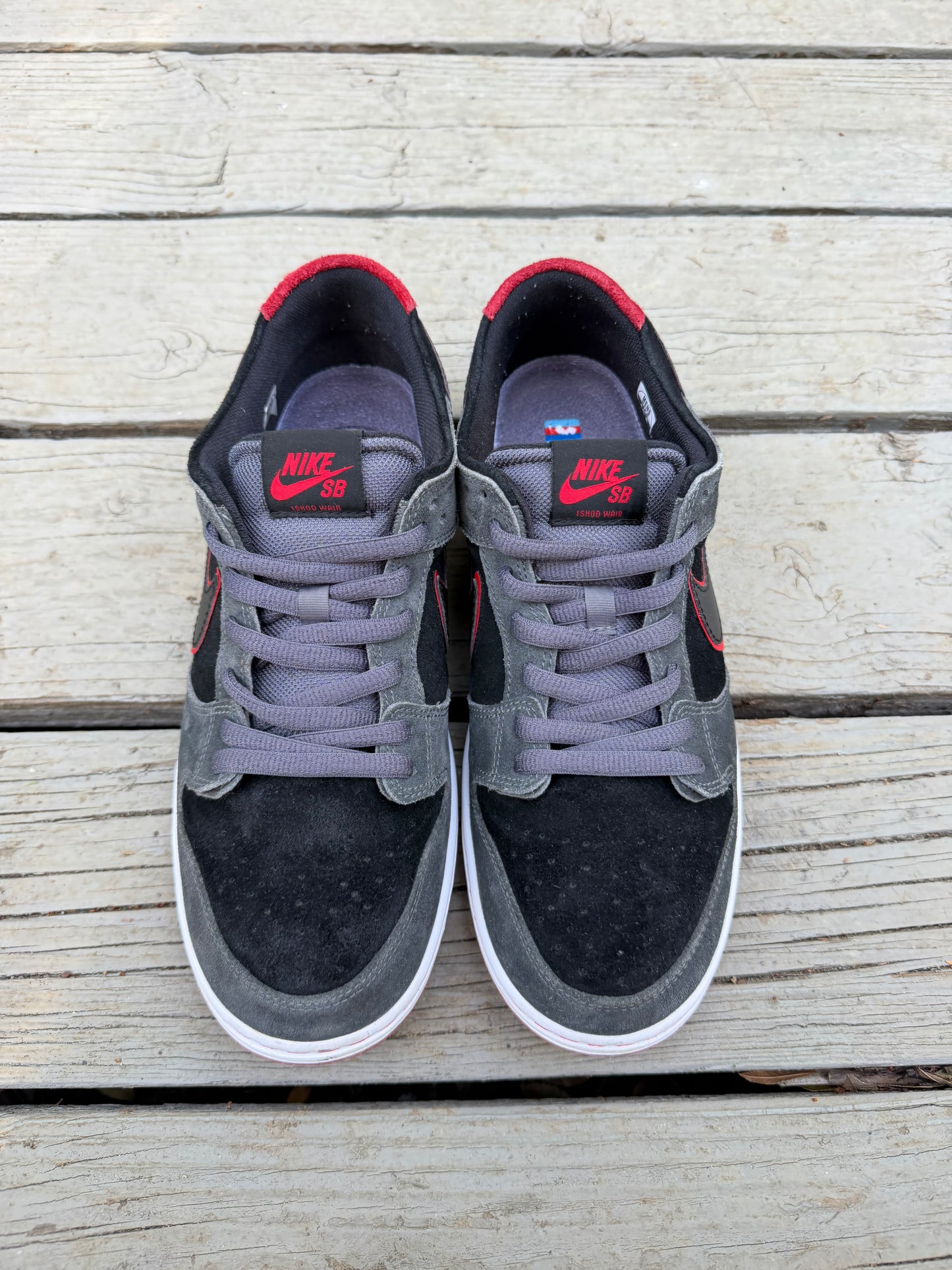 Size 10.5 - Ishod Wair x Nike SB Zoom Dunk Low Pro 'Sports Car'