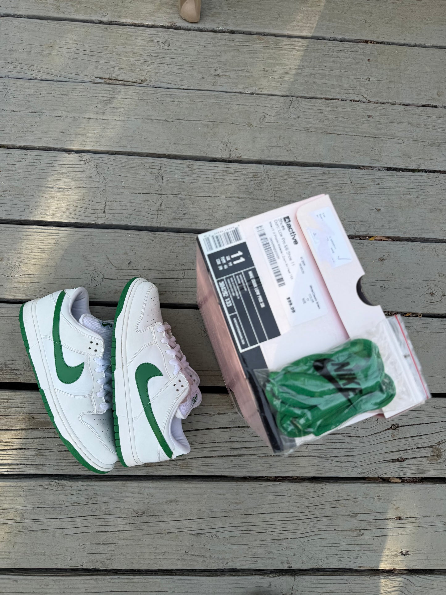 Size 11 - Nike Dunk Low Pro SB Classic Green