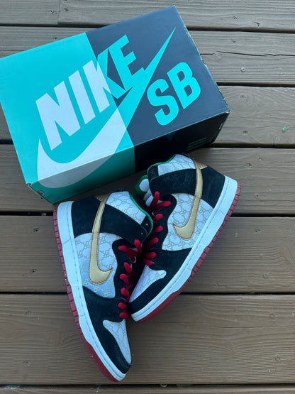 Size 9 - Nike Sb Dunk High Paid in Full