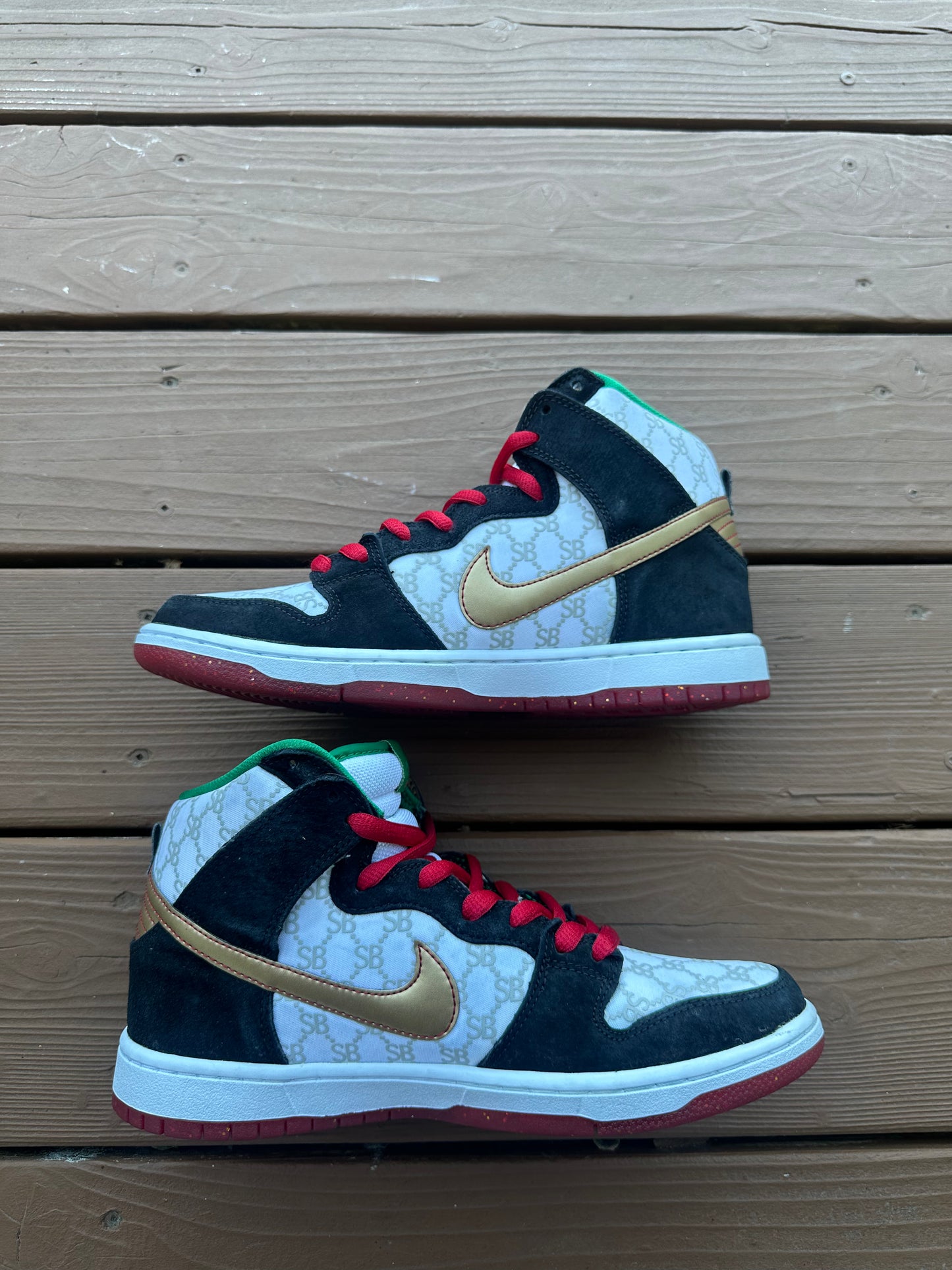 Size 9 - Nike Sb Dunk High Paid in Full
