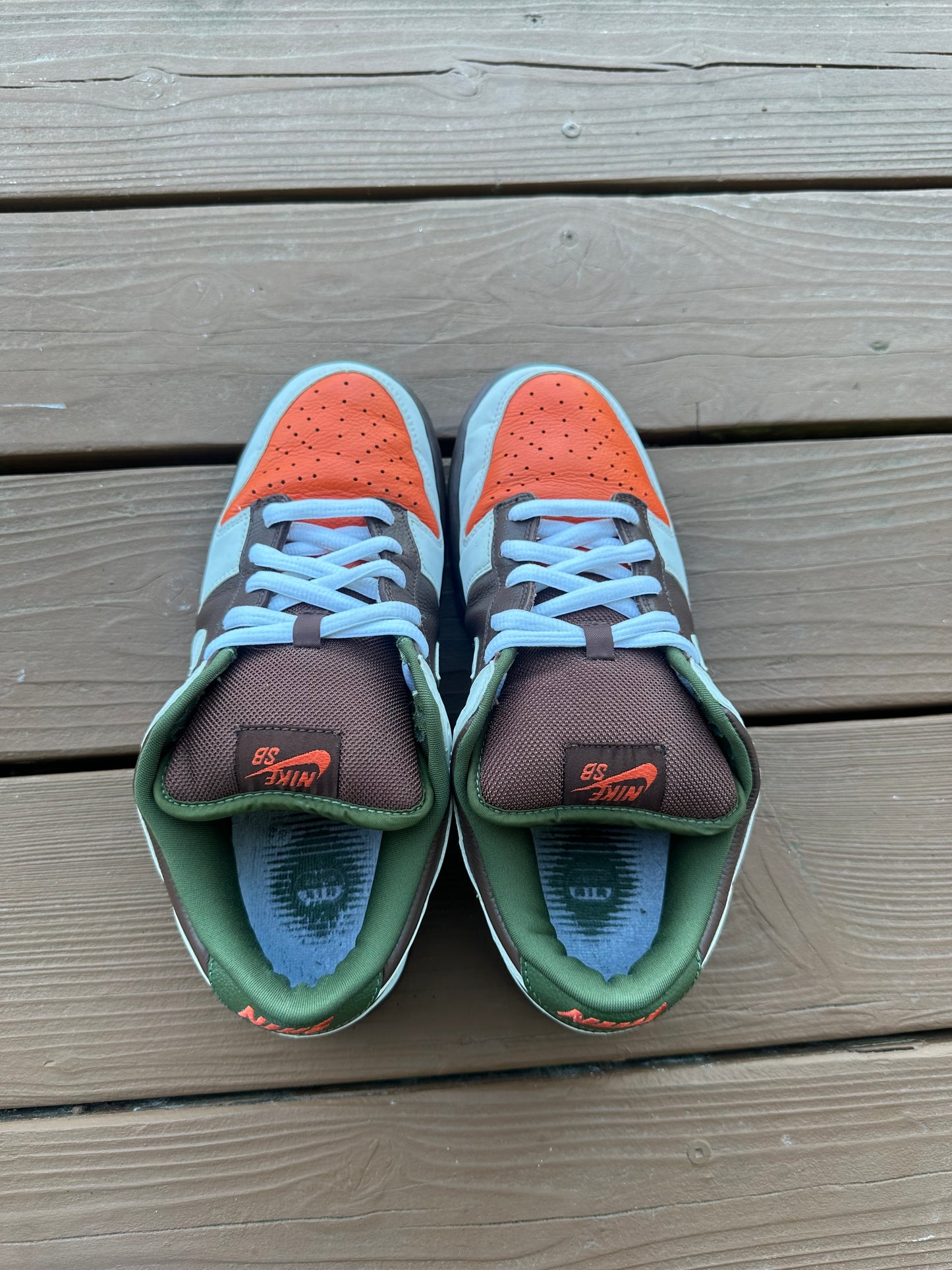 Size 9 - Nike Dunk Low Pro SB Oompa Loompa
