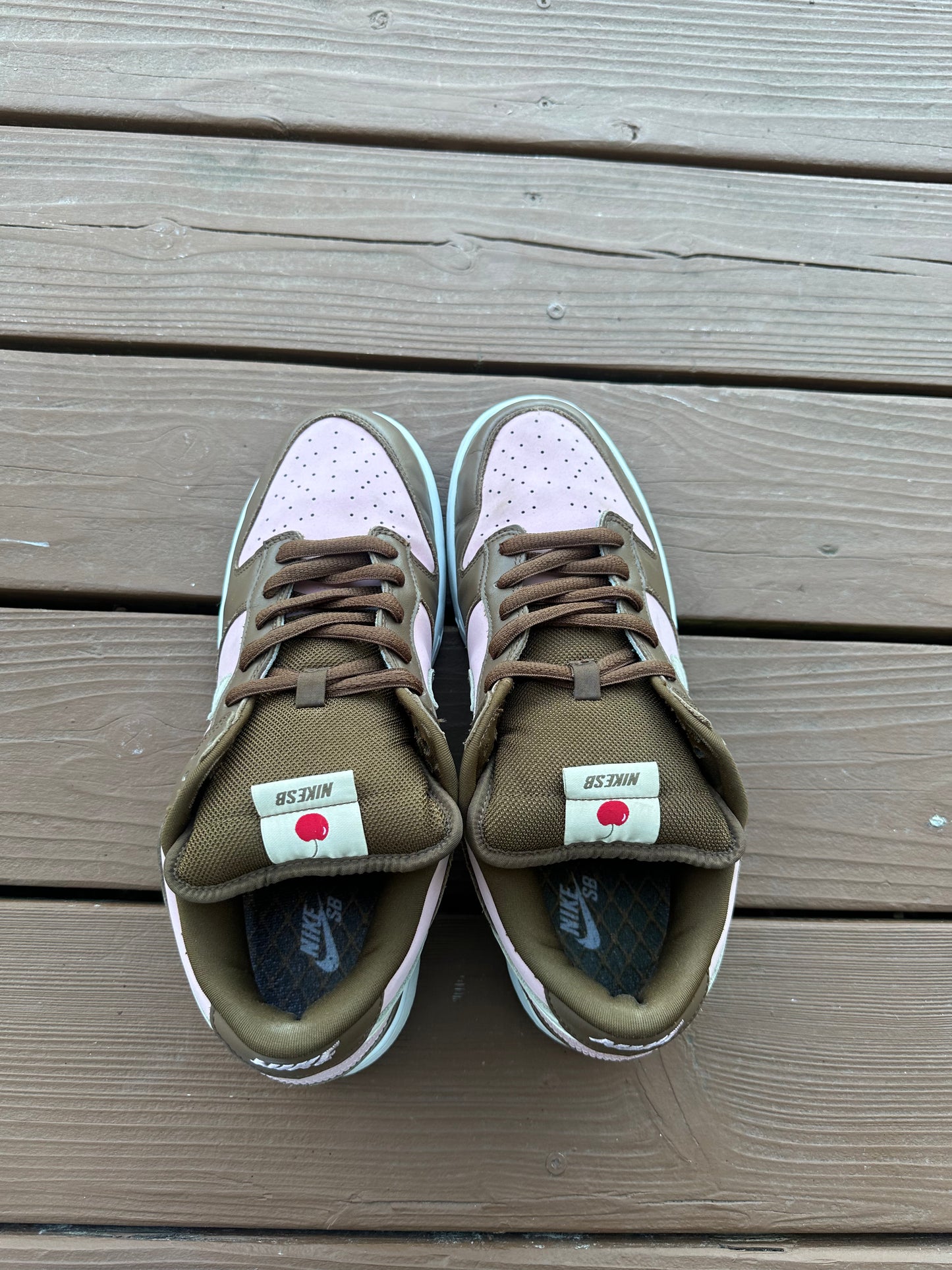 Size 12 - Stussy x Nike SB Dunk Low Pro Cherry