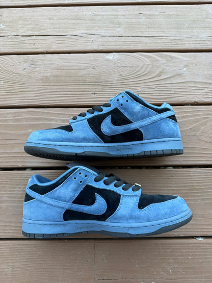 Size 10 - Supreme x Nike Dunk Low SB Ocean Fog