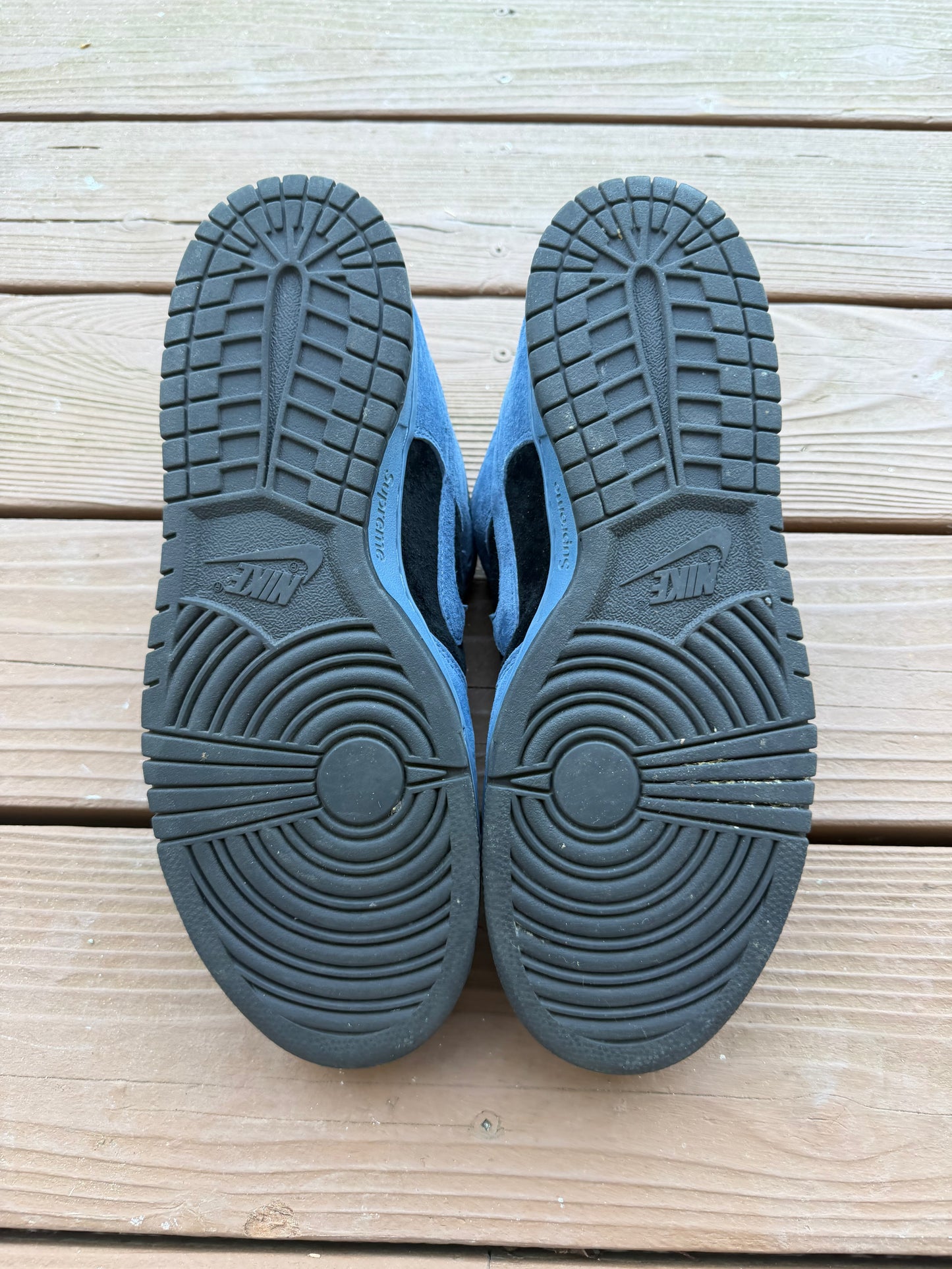 Size 10 - Supreme x Nike Dunk Low SB Ocean Fog