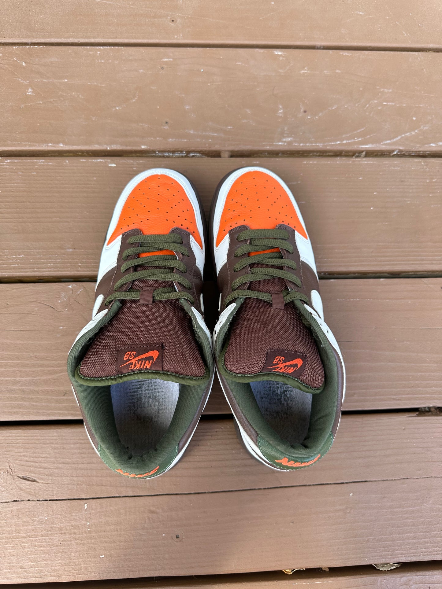 Size 10 - Nike Dunk Low Pro SB Oompa Loompa