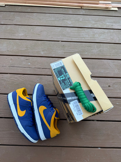 Size 12 - Nike Dunk Low Pro SB Royal Blue Midas Gold