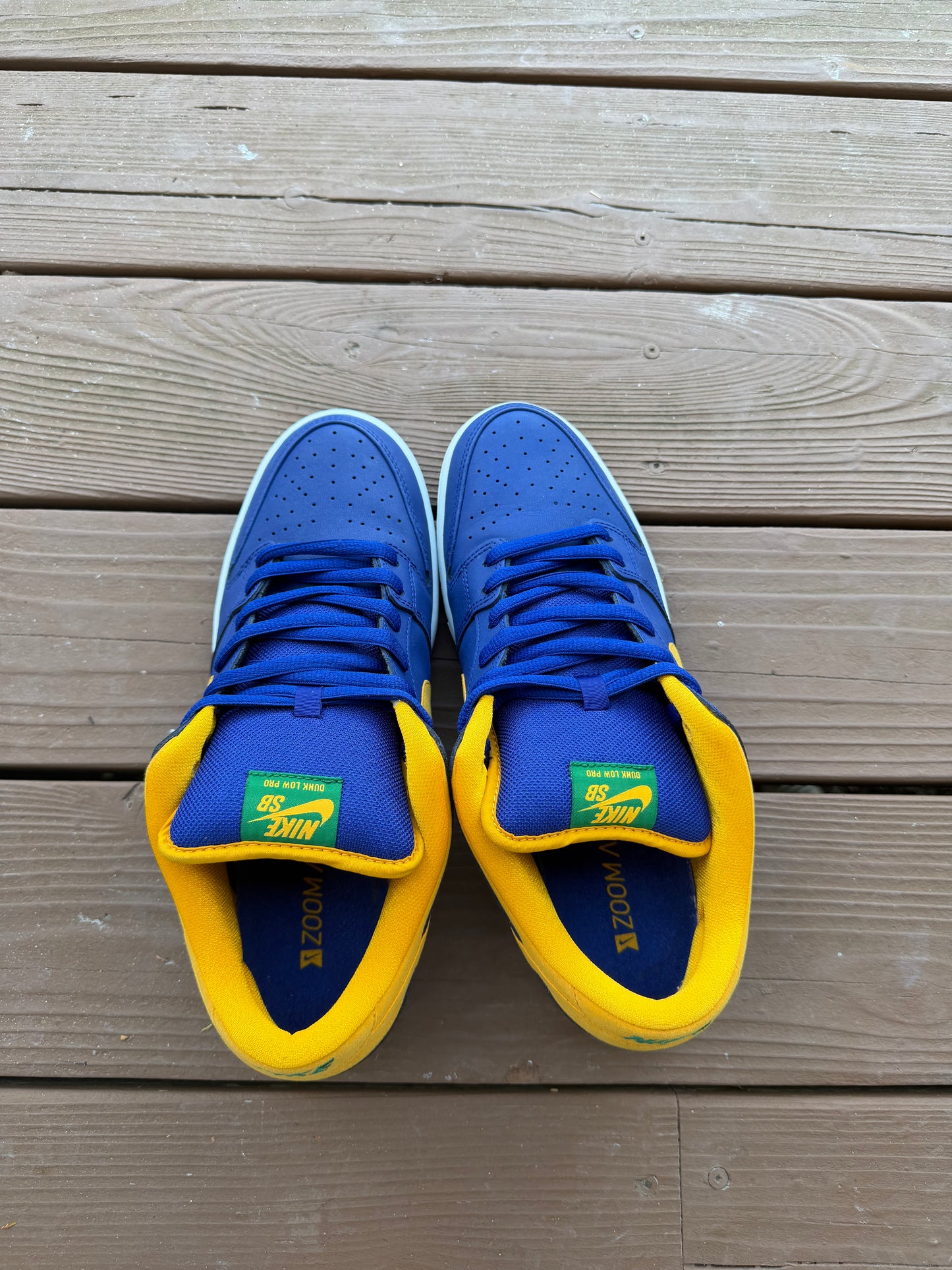 Size 12 - Nike Dunk Low Pro SB Royal Blue Midas Gold