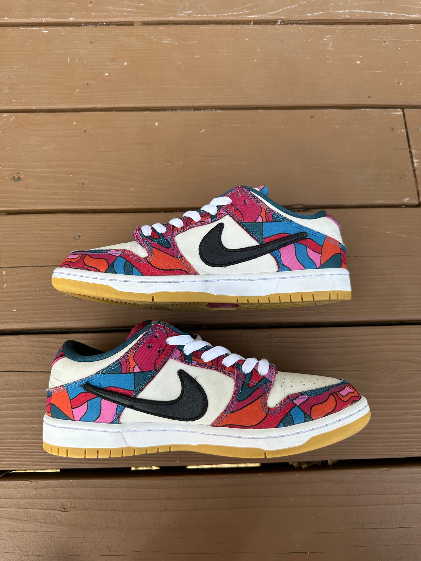 Size 9 - Parra x Nike SB Dunk Low Pro Abstract Art