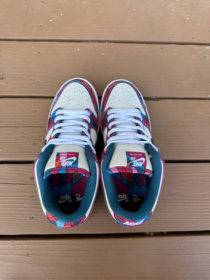 Size 9 - Parra x Nike SB Dunk Low Pro Abstract Art