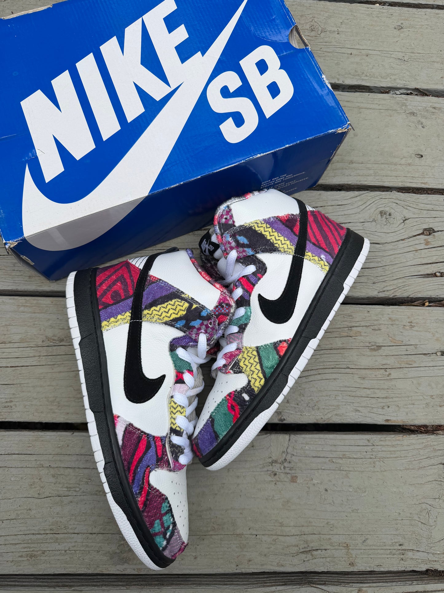 Size 9 - Nike Dunk High Premium SB Huxtable