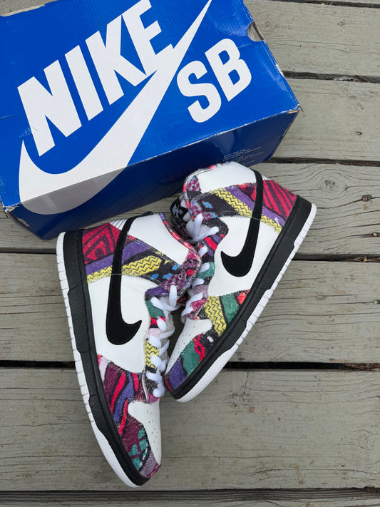 Size 9 - Nike Dunk High Premium SB Huxtable
