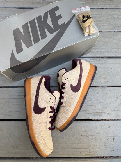 Size 10.5 - Nike Dunk Low Pro SB Red Hemp