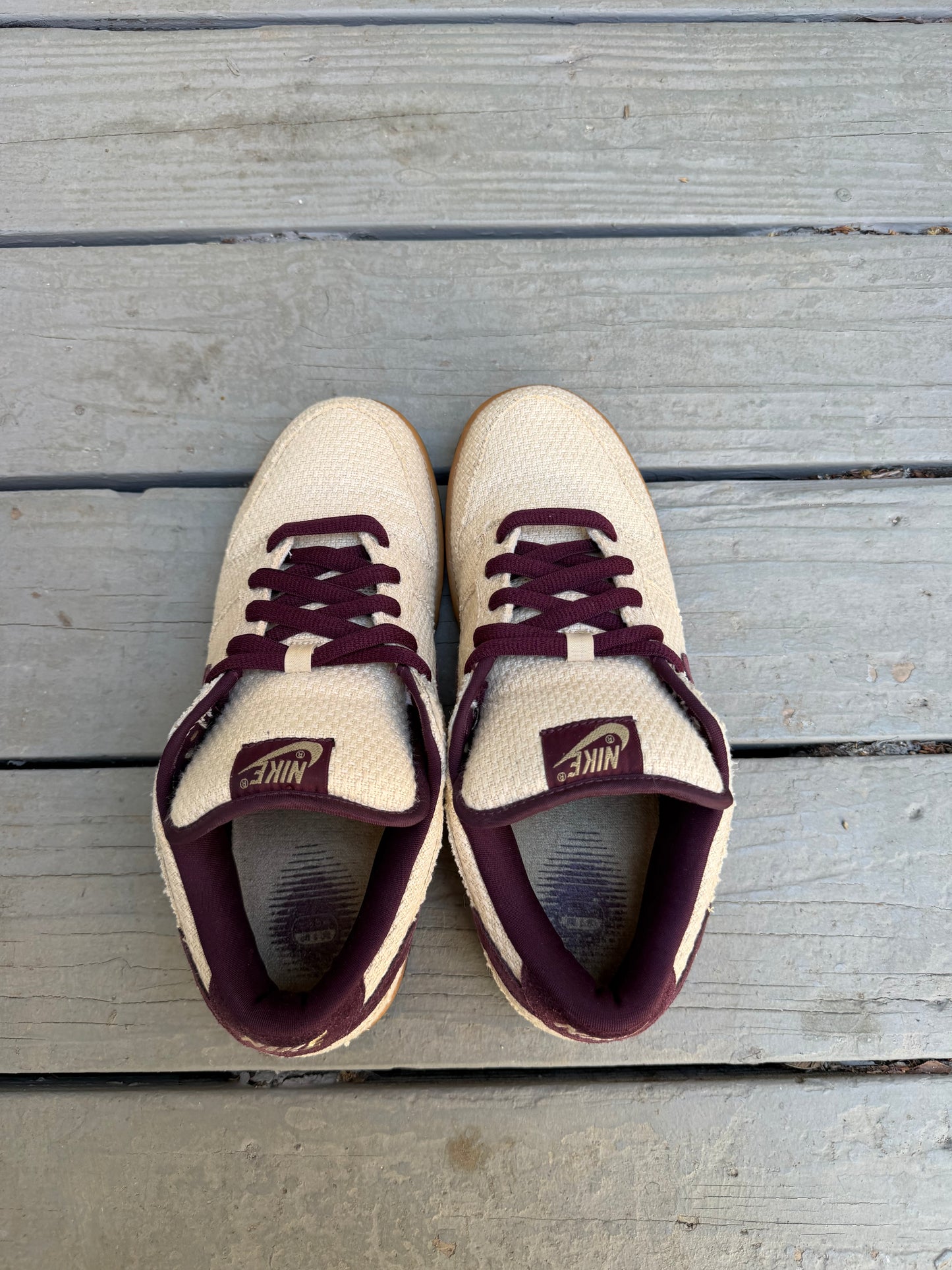 Size 10.5 - Nike Dunk Low Pro SB Red Hemp