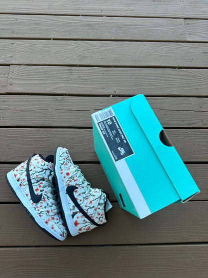 Size 10 - Nike Dunk High Pro SB Cherry Blossom