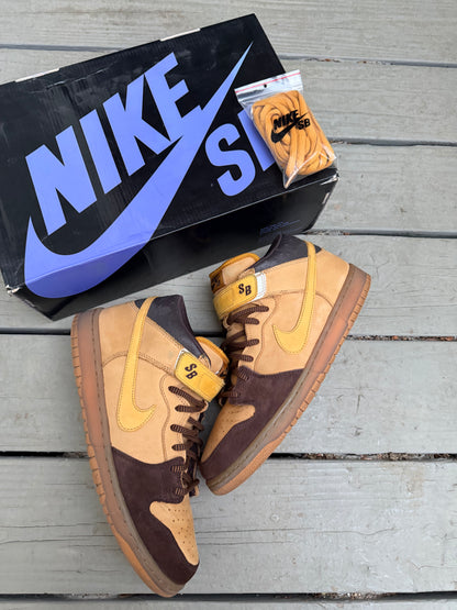 Size 10.5 - Nike Dunk Mid Pro SB Wheat