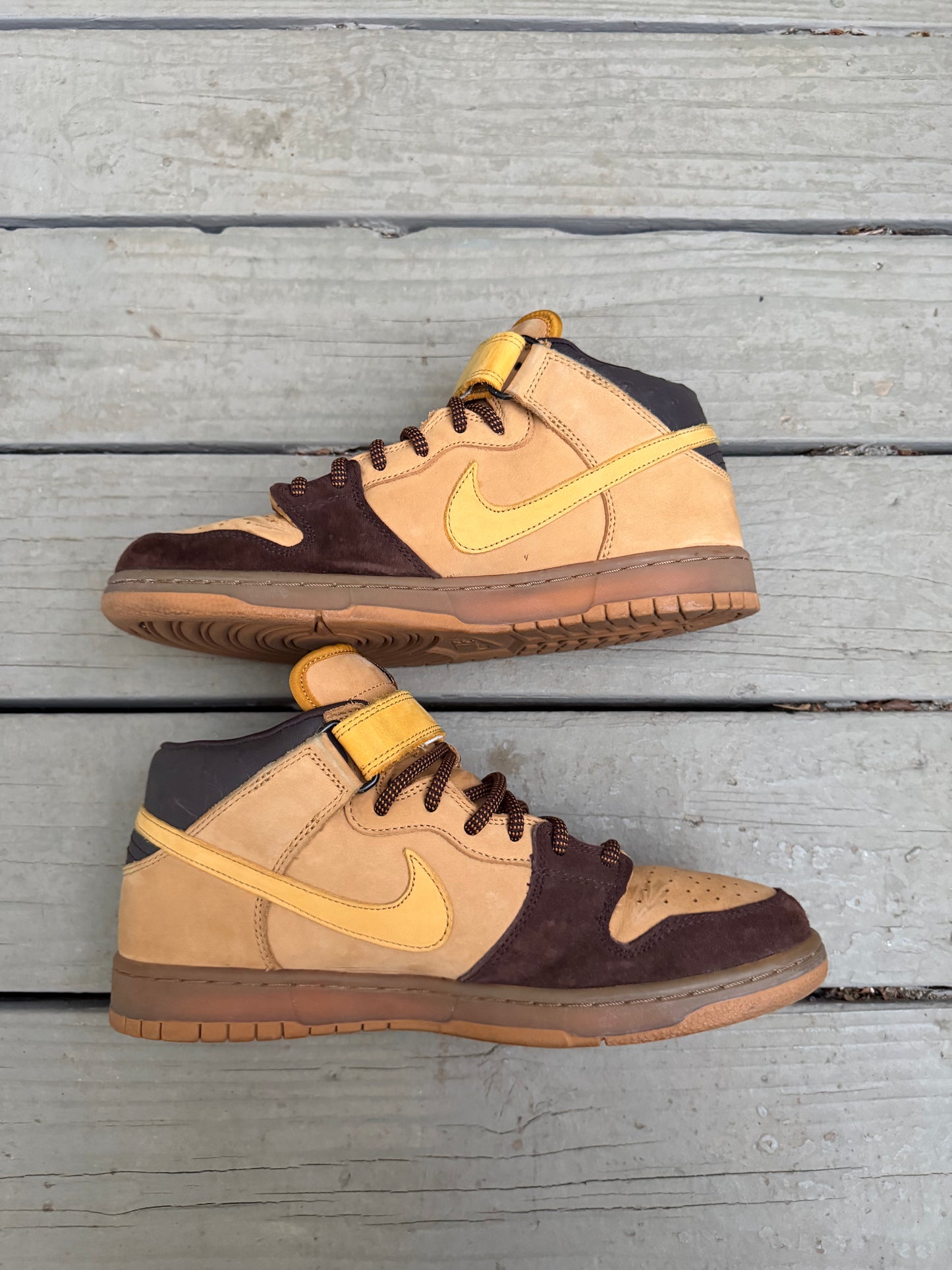 Size 10.5 - Nike Dunk Mid Pro SB Wheat