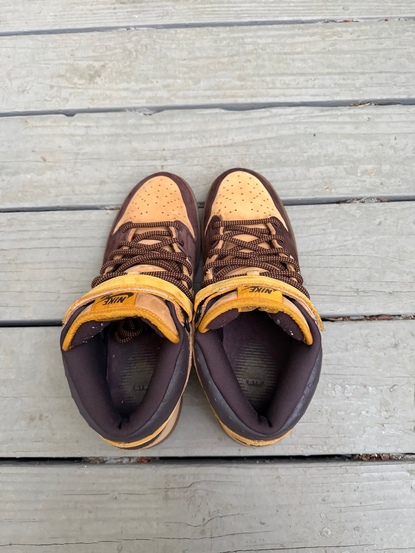 Size 10.5 - Nike Dunk Mid Pro SB Wheat