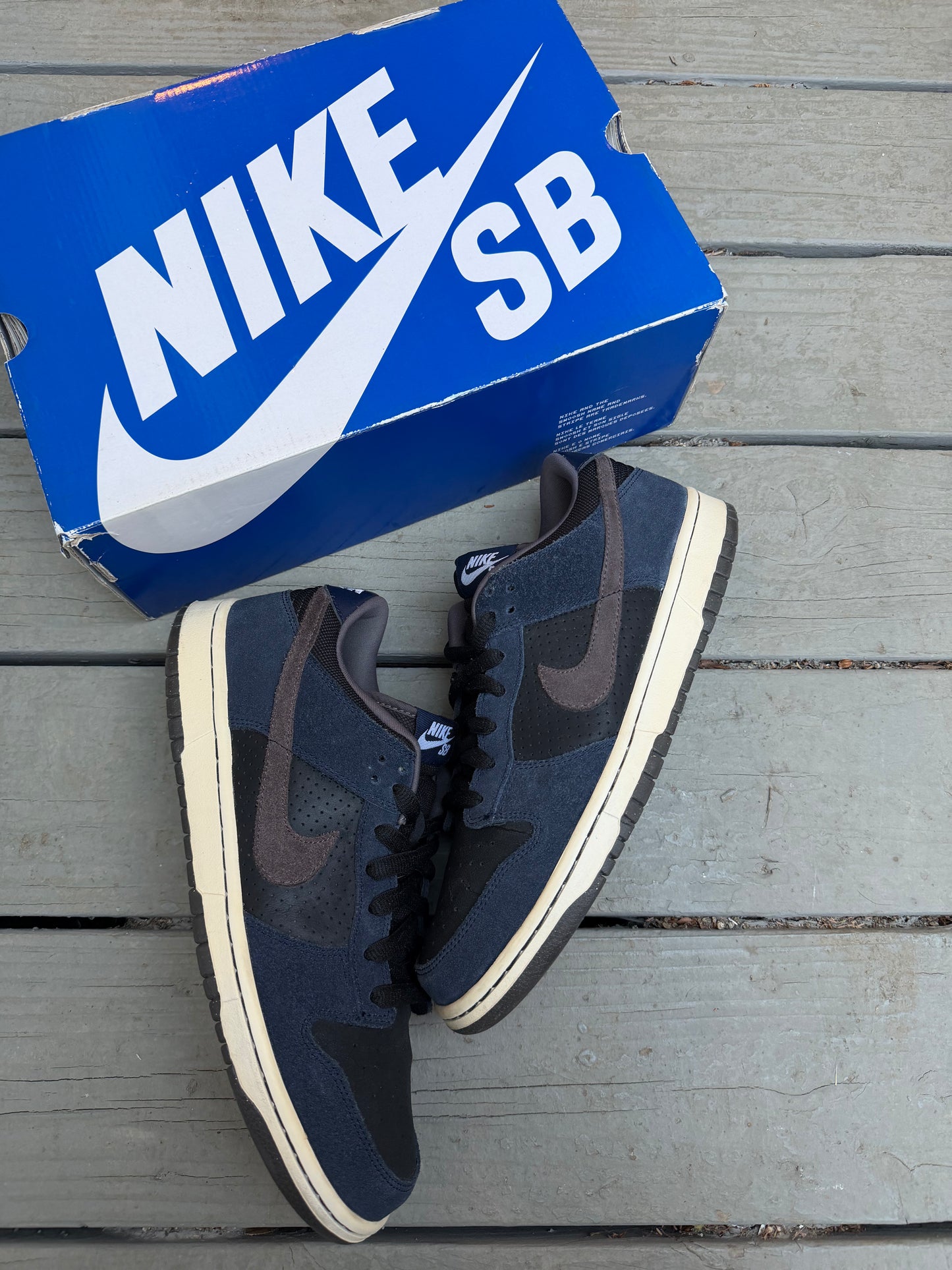 Size 10.5 - Nike Dunk Low Pro SB Obsidian Midnight Fog