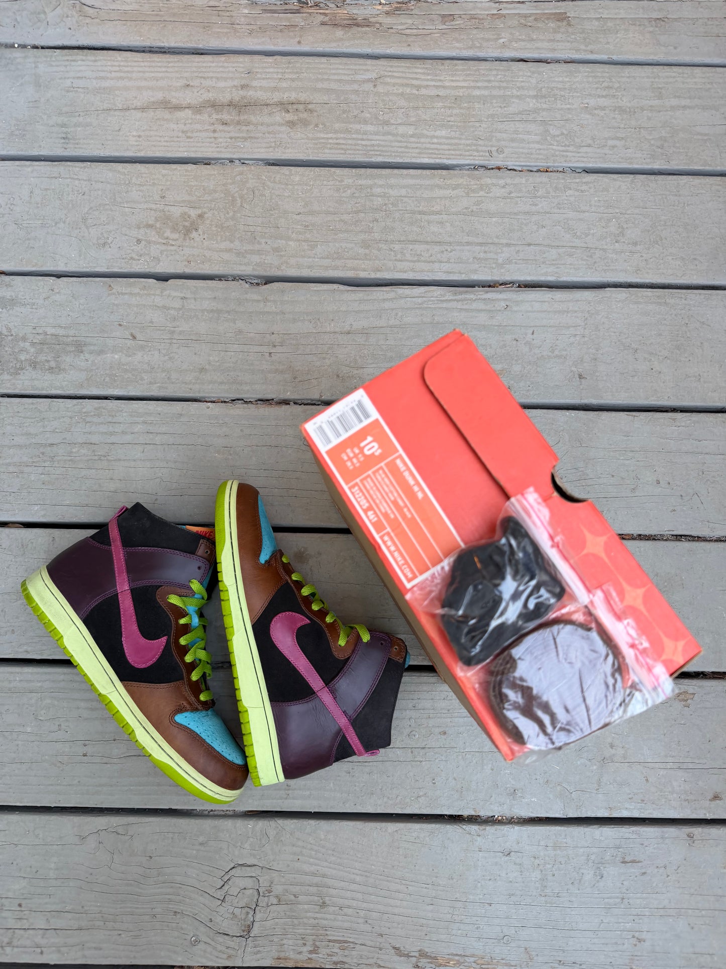 Size 10.5 - Undefeated x Nike Dunk High NL