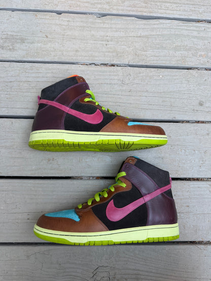 Size 10.5 - Undefeated x Nike Dunk High NL