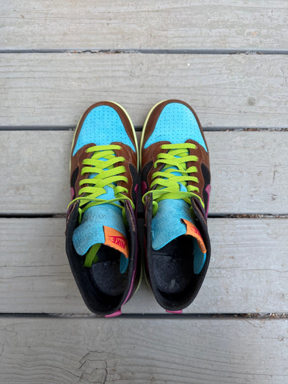 Size 10.5 - Undefeated x Nike Dunk High NL